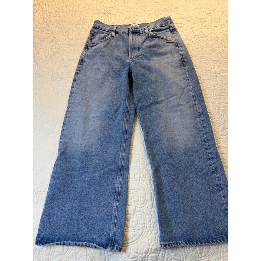 Citizens of Humanity Gaucho Jeans Women 27 Wide Leg High Rise EUC